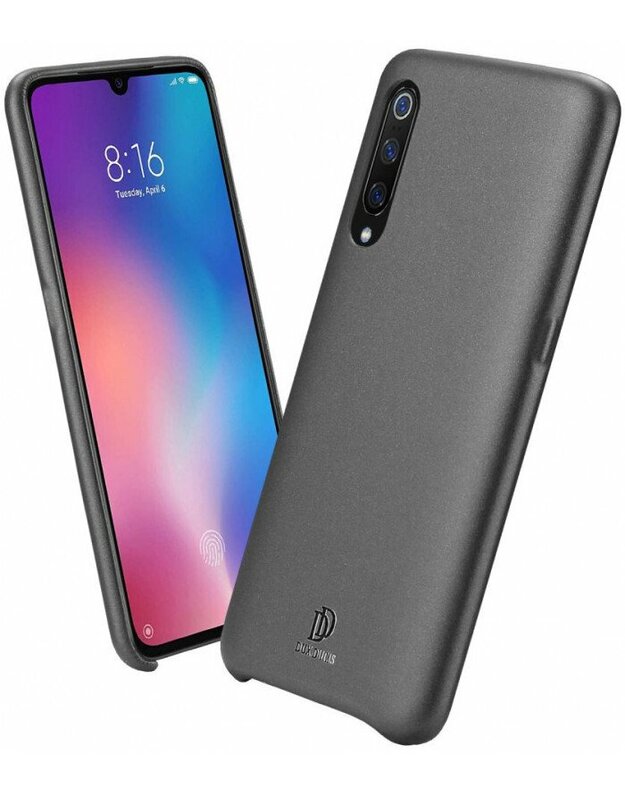 Juodas dėklas Xiaomi Mi 9 telefonui "Dux Ducis Skin Lite"