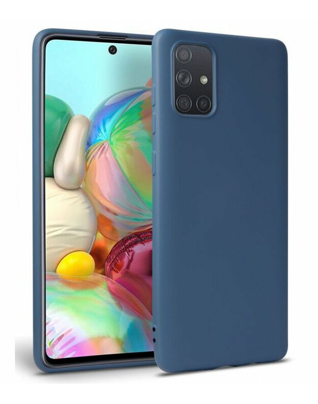 Mėlynas dėklas Samsung Galaxy A71 telefonui "Tech-protect Icon"