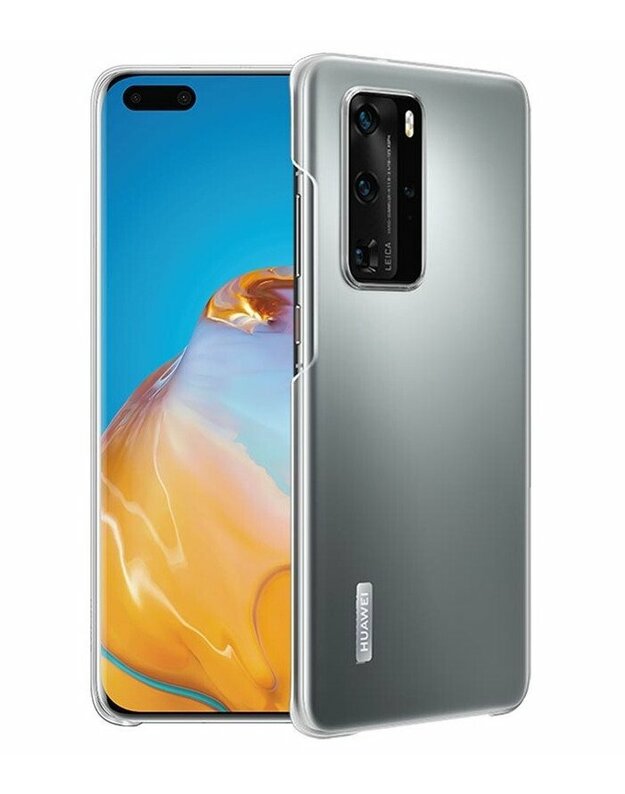 Originalus skaidrus dėklas Huawei P40 Pro telefonui "Protective Cover"