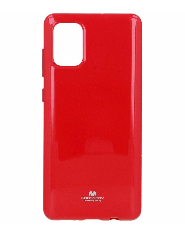 Rožinis silikoninis dėklas Samsung Galaxy A71 telefonui "Mercury Goospery Pearl Jelly Case"