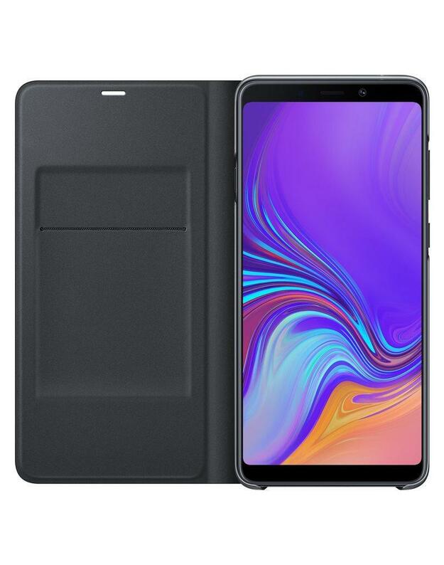 Samsung Galaxy A9 (2018) Wallet dėklas (Juodas) WA920PBE