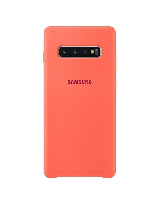 Samsung PG975THE Silikoninis dėklas skirtas Galaxy S10+ (Rožinis)