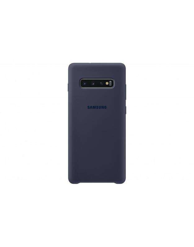 Samsung PG975TNE Silikoninis dėklas skirtas Galaxy S10+ (Tamsiai mėlynas)