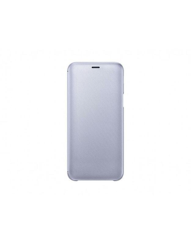 Samsung Galaxy J6 (2018) dėklas - piniginė (Violetinis) WJ600CVE