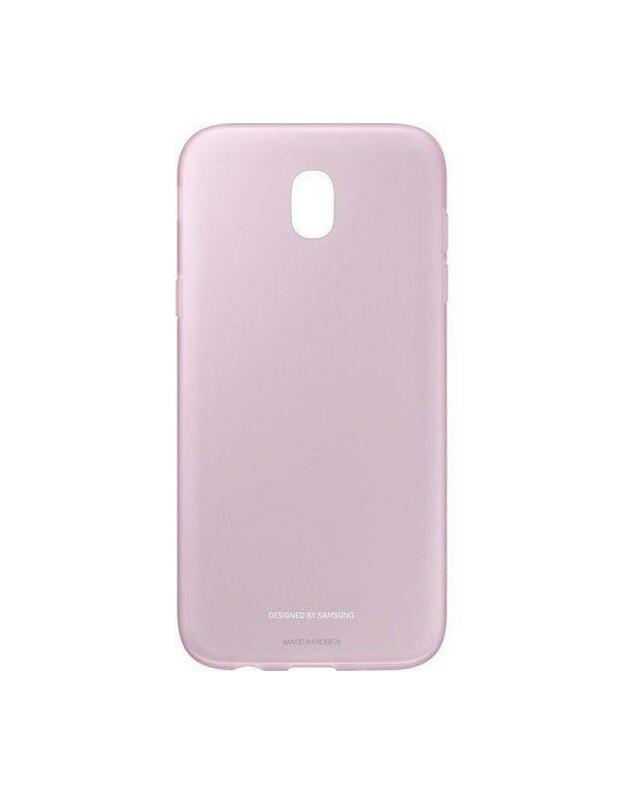 Samsung Galaxy J5 (2017) silikoninis dėklas (Rožinis) EF-AJ530TPEGWW