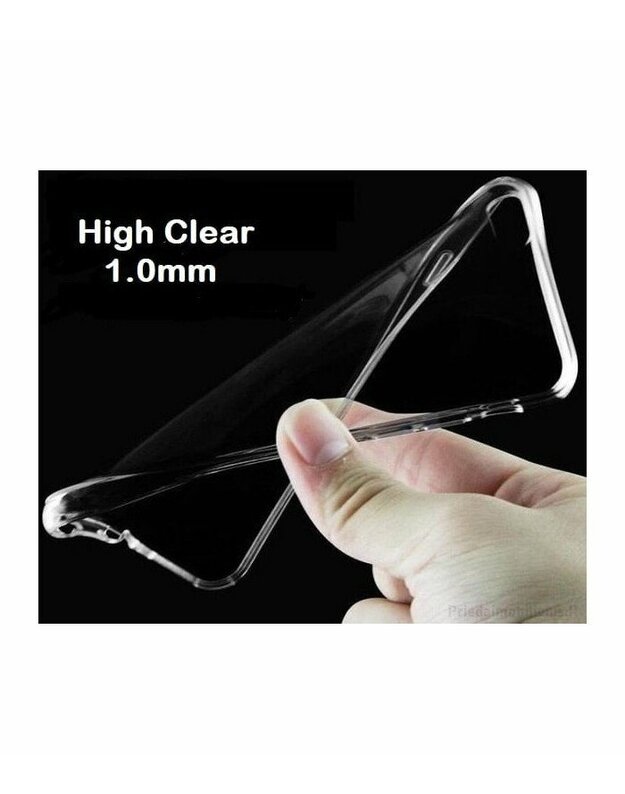 Skaidrus dėklas Samsung Galaxy A7 2018 telefonui "High Clear 1,0mm"