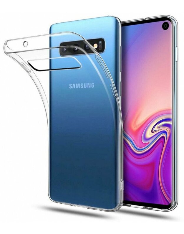 Skaidrus dėklas Samsung Galaxy S10 telefonui "Tech-Protect Flexair"