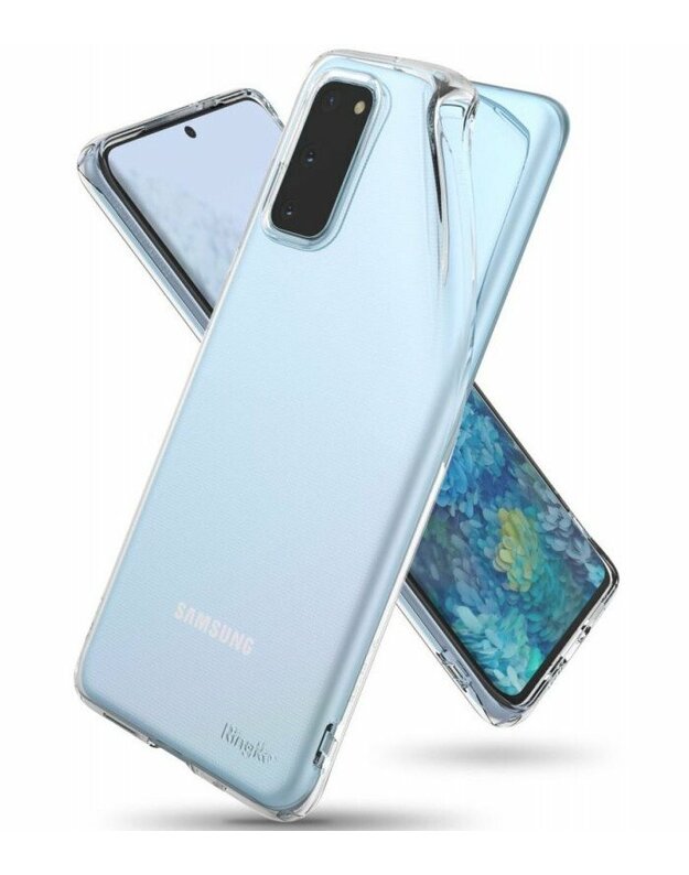 Skaidrus dėklas Samsung Galaxy S20 telefonui "Ringke Air"