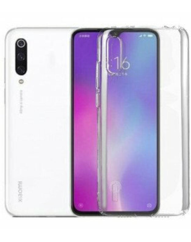 Silikoninis, plonas dėklas „Tech-Protect FlexAir“, skirtas „Xiaomi Mi 10t / 10t Pro“ - skaidrus (795787715734 - "