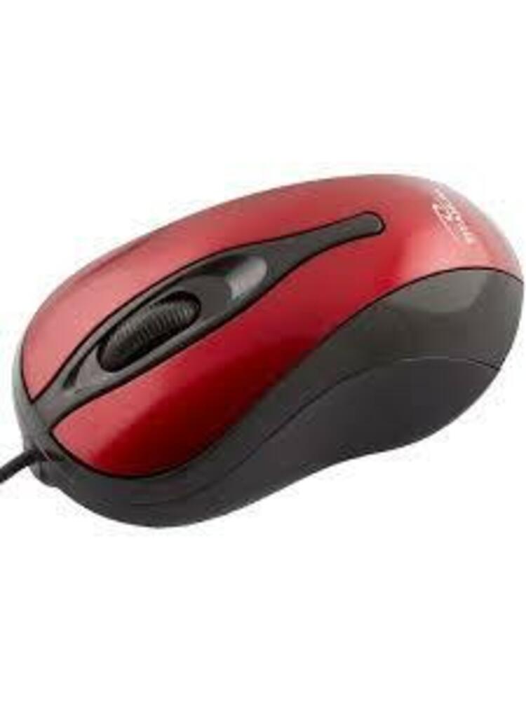 Esperanza HORNET 3D, Optical, USB, Red