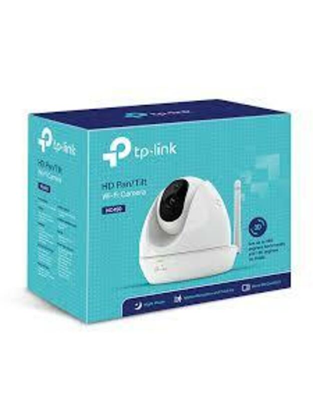 TP-Link NC450 HD Pan/Tilt WiFi N300 Cloud IP Camera, 720p, M-JPEG, Two way audio