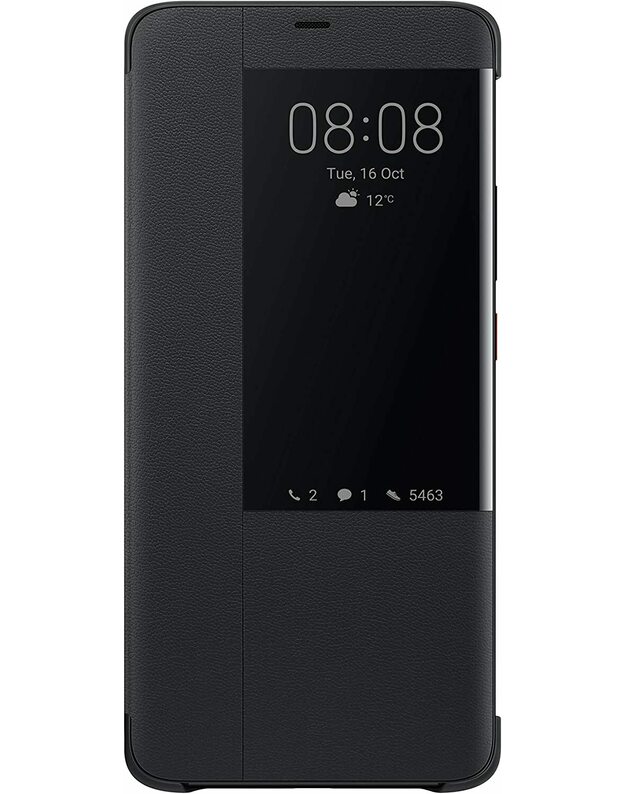 Huawei Smart View atverčiamas dangtelis, skirtas Mate 20 Pro juodas