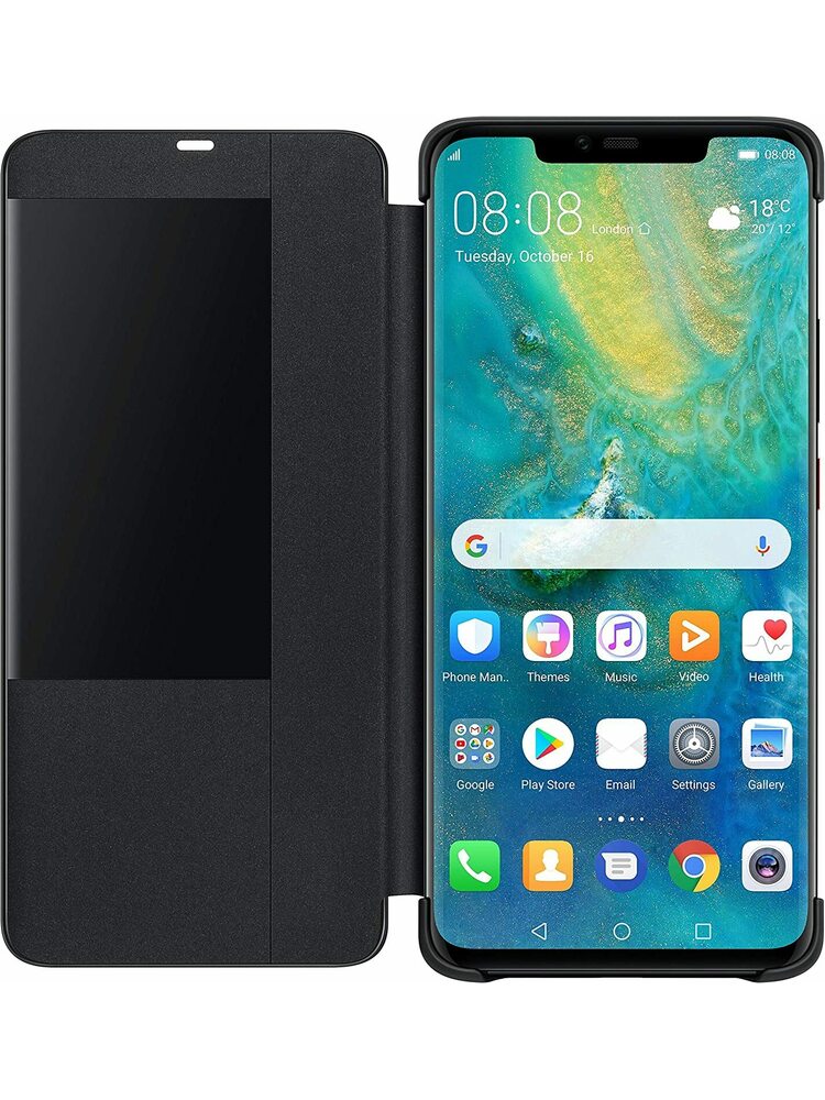 Huawei Smart View atverčiamas dangtelis, skirtas Mate 20 Pro juodas