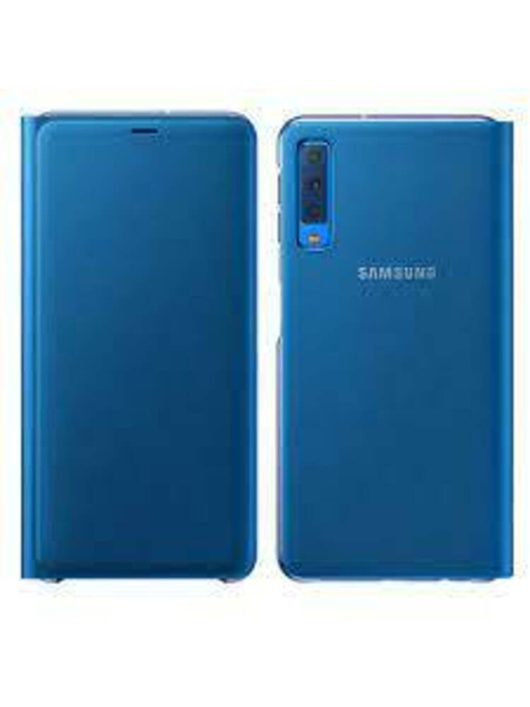 Mėlynas SAMSUNG Galaxy A9 (2018) piniginės dėklas