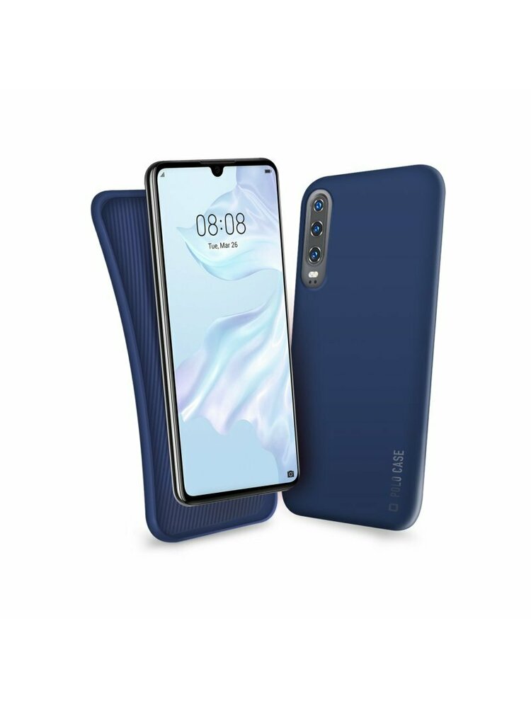 Huawei P30 Polo Nugarėlė SBS Mėlyna