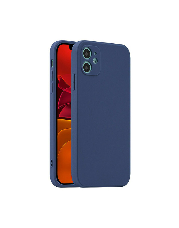 Spalvotas dėklas Xiao Mi 11I 5G/Poco F3 D Blue