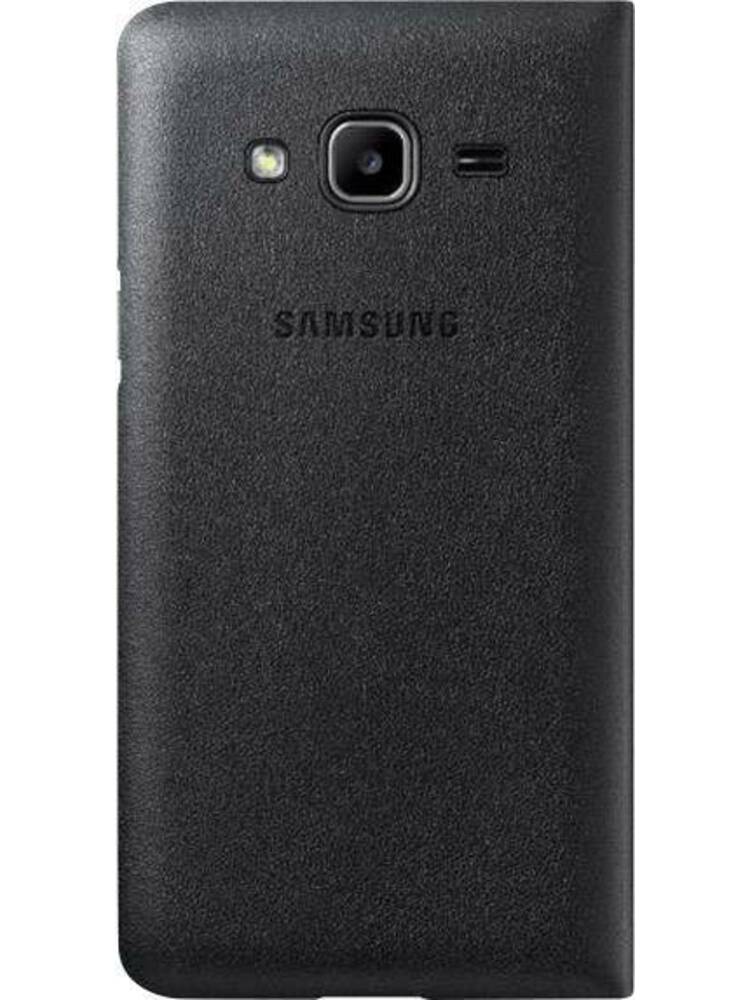 Samsung EF-WJ120PBEGWW Atverčiamas dangtelis Samsung Samsung Galaxy J1 2016 Black