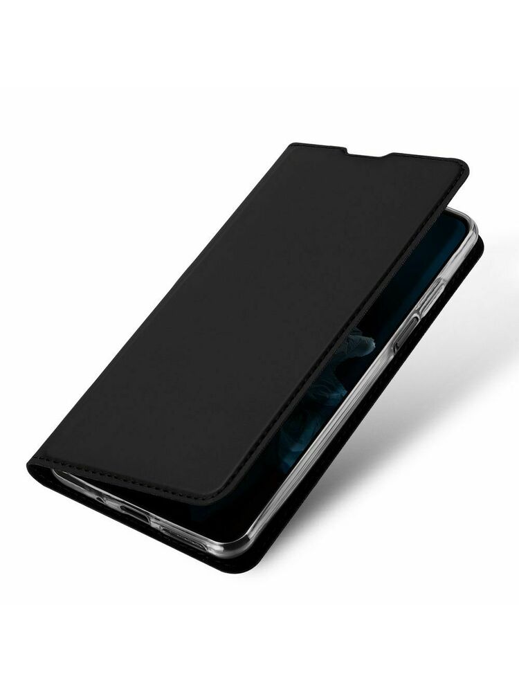 Juodos spalvos atverčiamas dėklas Huawei Nova 5T / Honor 20 "Dux Ducis Skin Pro"