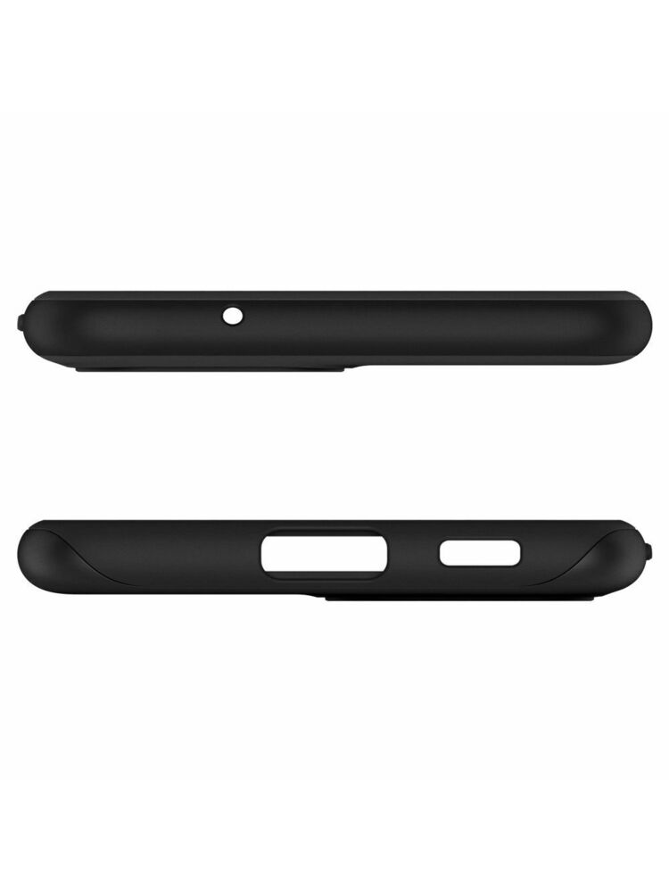 „Etui Caseology“, skirta „Samsung Galaxy S21 FE“, „Parallax Lite“, matinė juoda