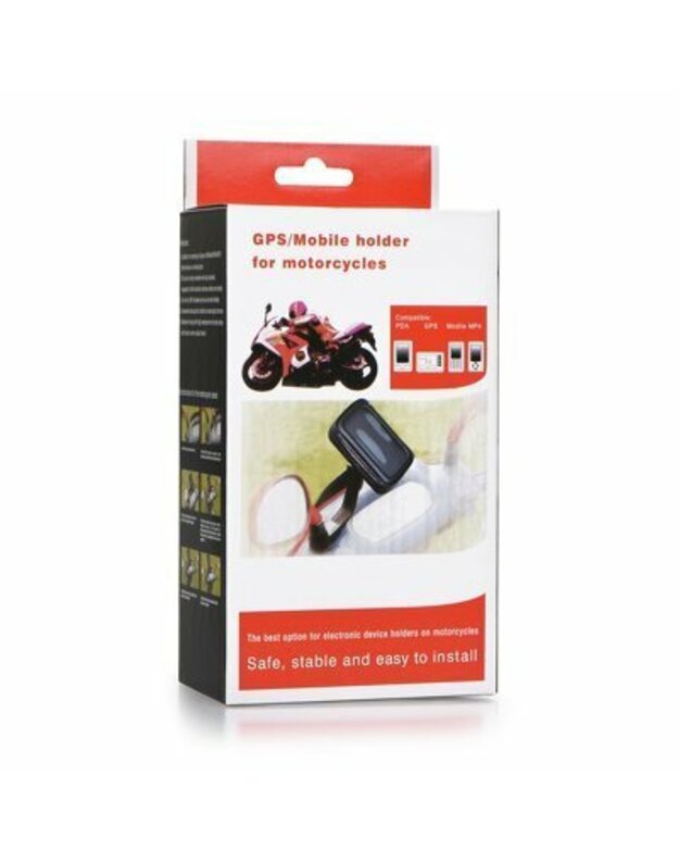 Motociklo / motorolerio laikiklis su vandeniui atspariu užtrauktuku (4,8–5,5) CM756