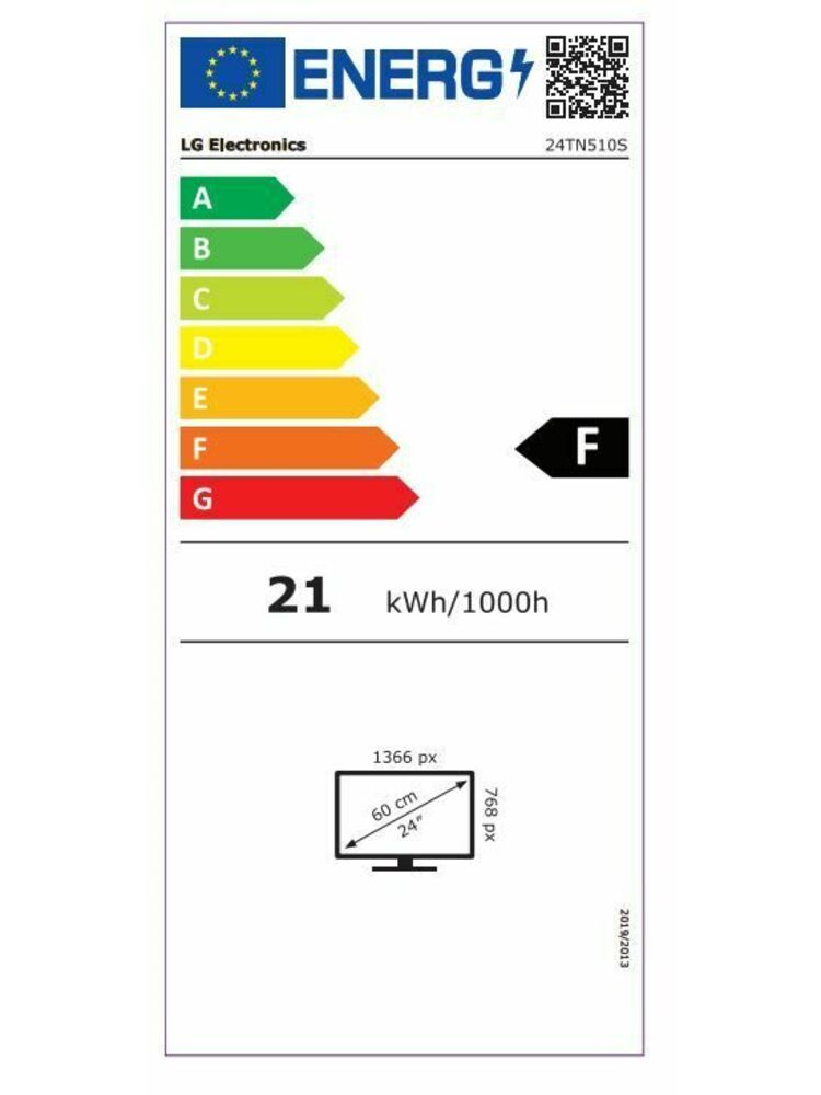 Televizorius LG 24TN510S-PZ 23,6 colio