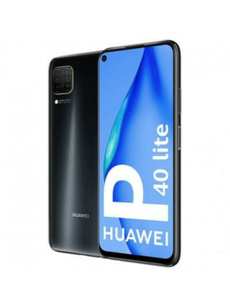 Huawei P40 Lite juodas telefonas