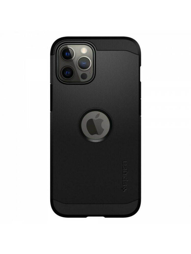 „SPIGEN“ IPHONE 12/12 PRO juodas