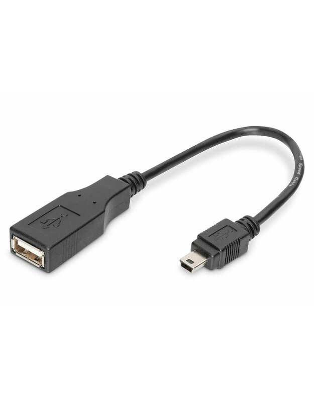 DIGITUS USB Adapter / Konverter, mini OTG