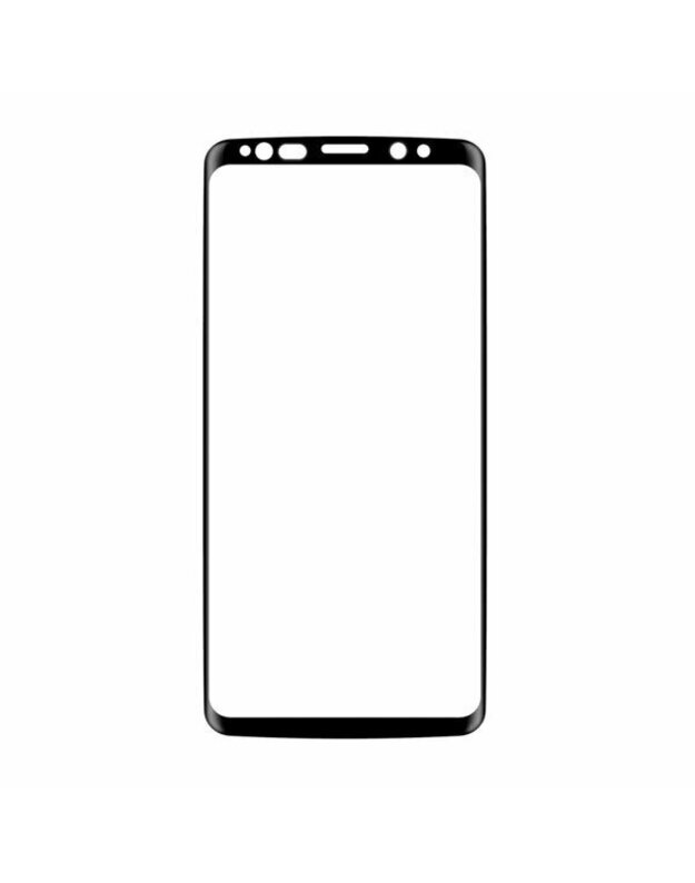 MyScreen“ deimantinis stiklas (per visą ekraną), skirtas „Samsung“  „Galaxy S9 3D Black“