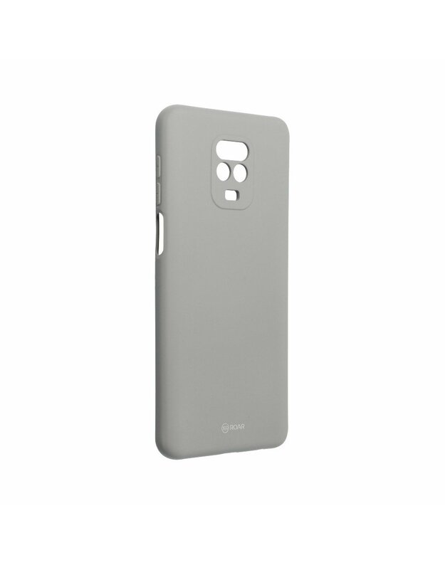 Roar spalvingas želė dėklas - „Xiaomi Redmi Note 9 Pro Grey“