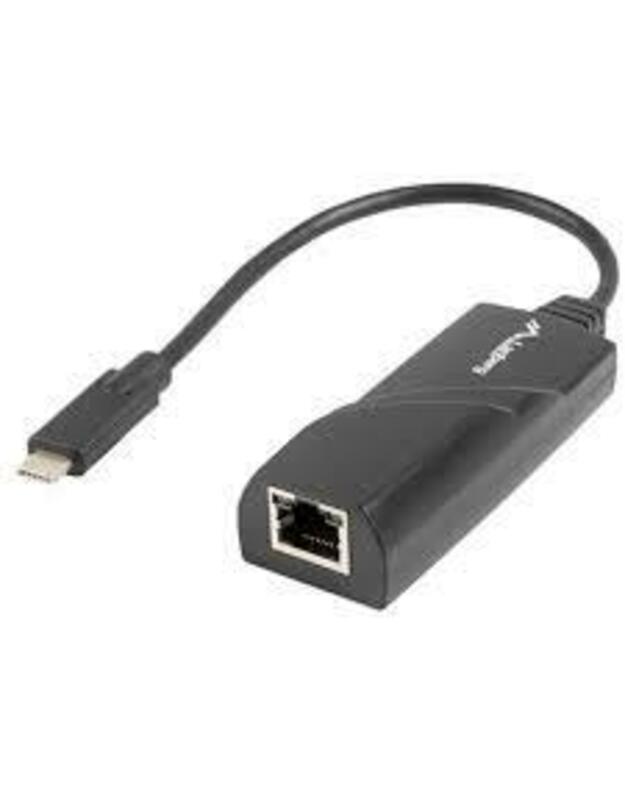 Lanberg USB Type-C 3.1 tinklo plokštė 1x RJ45 1gb ant kabelio