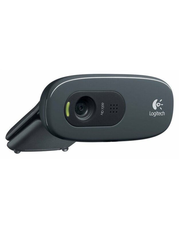 Internetinė kamera Logitech C270 | HD 720p | Integruotas mikrofonas | Automatinis spalvų pataisymas | USB | 1.5 m | 960-001063