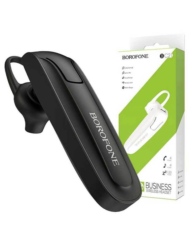 Bluetooth ausinės, BOROFONE BC21 Encourage sound business bluetooth V4.2 ausinė, 120 val.