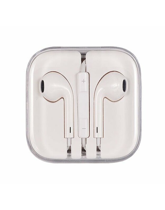 Laidinės ausinės, ORIGINAL Stereo ausinės App MD827 Iphone 5, 6, 6Plus, originalios