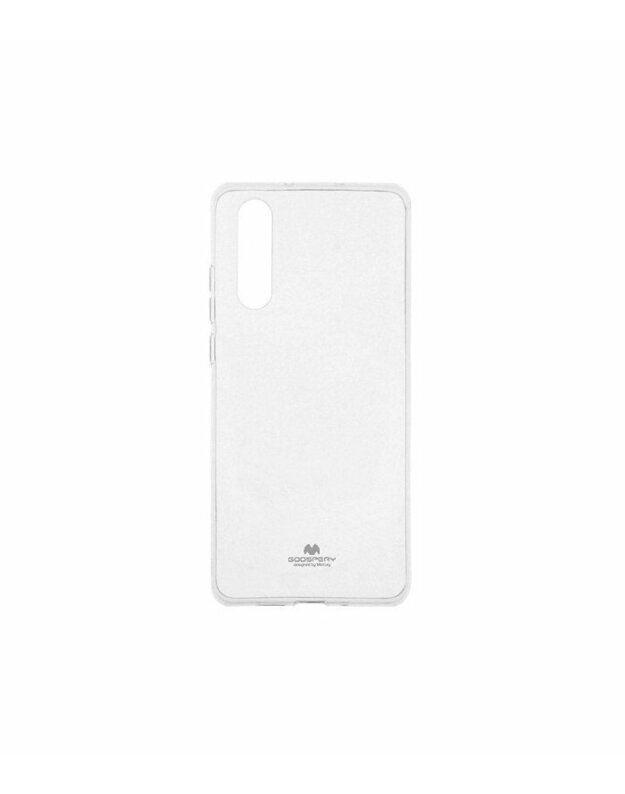 Skaidrus silikoninis dėklas Huawei P30 telefonui "Mercury Goospery Pearl Jelly Case"