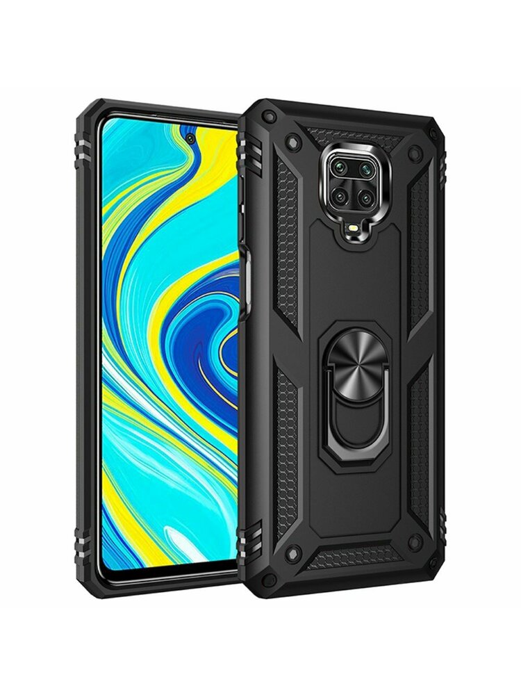 Nox dėklas, skirtas Xiaomi Redmi Note 9S/9 Pro, juodas