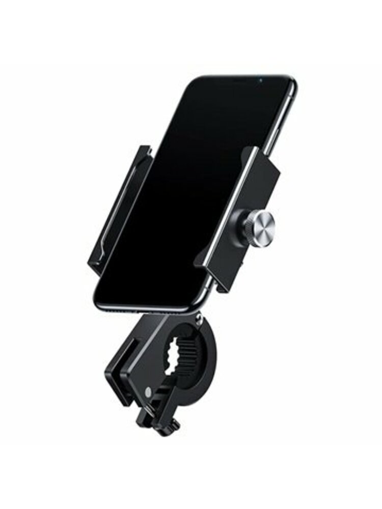 Baseus Knight telefono laikiklis motociklui / dviračiui / paspirtukui - Juodas