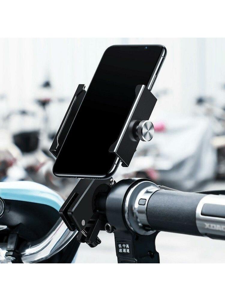 Baseus Knight telefono laikiklis motociklui / dviračiui / paspirtukui - Juodas