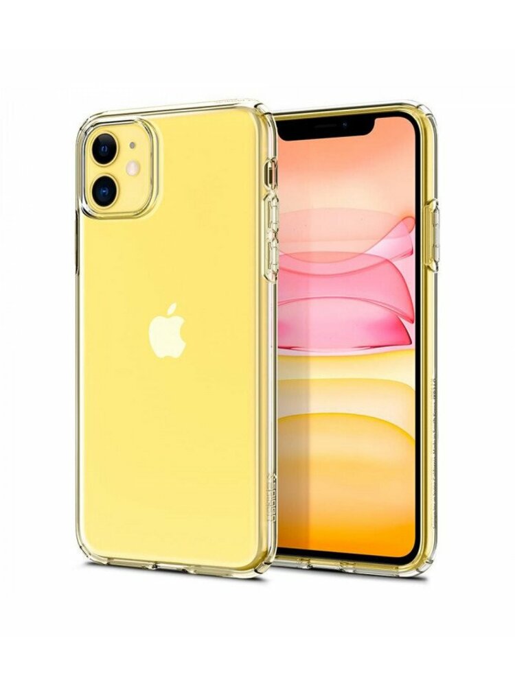 SPIGEN LIQUID CRYSTAL IPHONE 11 CRYSTAL CLEAR,  Dėklas telefonui iPhone 11