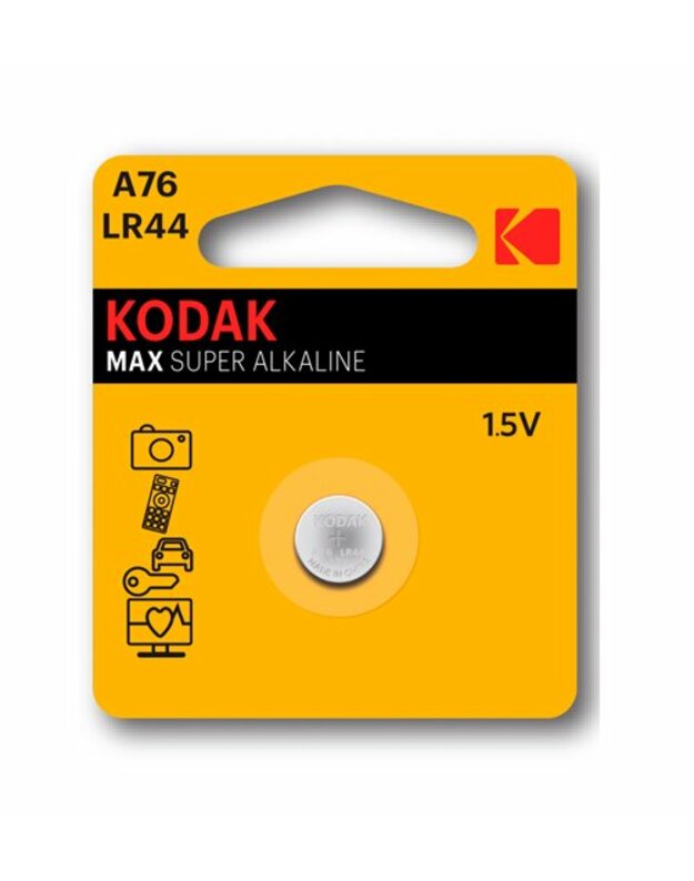 „Kodak LR44“ fotoaparato akumuliatorius