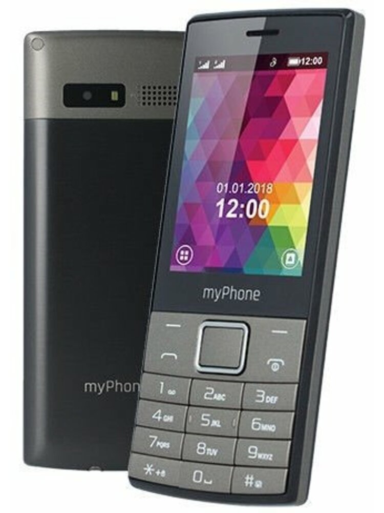 Telefonas MYPHONE 7300 2G DualSIM Pilkas