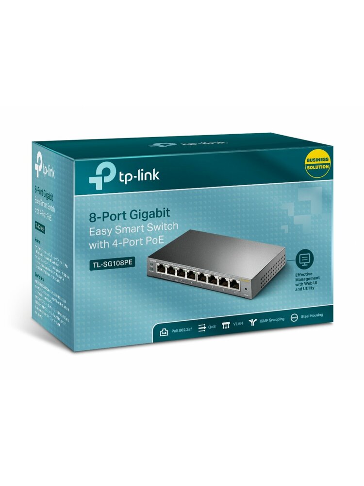 Šakotuvas Komutatorius Tp-Link / TL-SG108PE