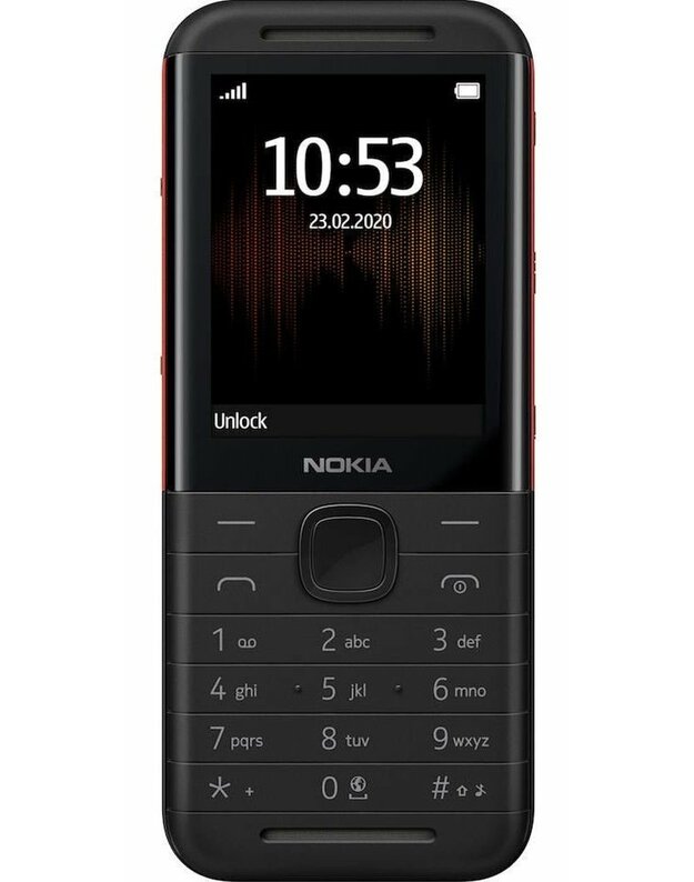 Mobilus telefonas Nokia 5310 2020 Juoda/Raudona