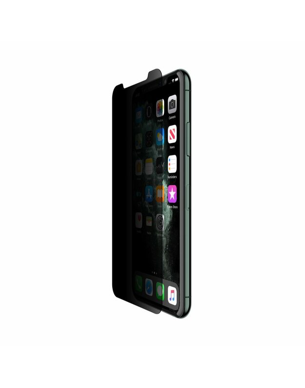 Ekrano apsauga „iPhone  XS MAX“„SCREENFORCE INVISIGLASS ULTRA PRIVACY“ Belkin