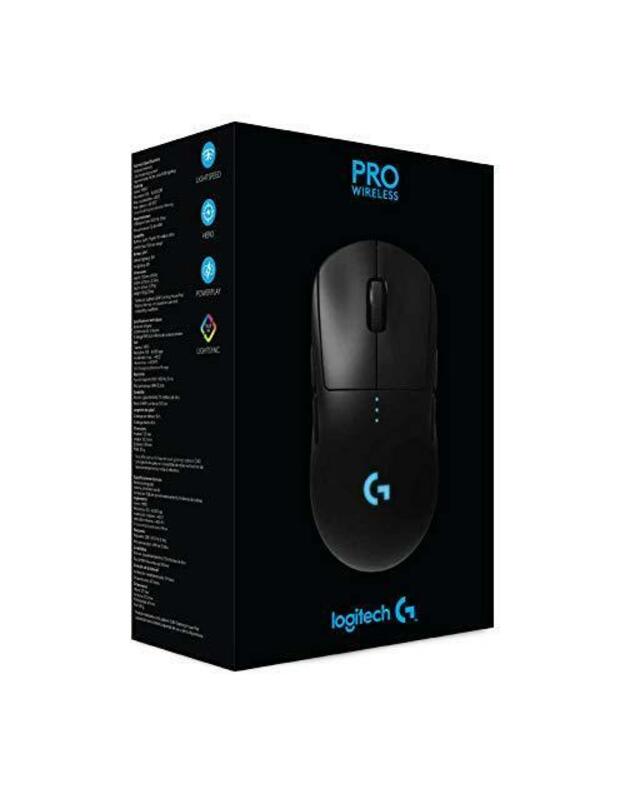 Logitech G Pro Hero, Lightsync RGB, belaidė žaidimų pelė