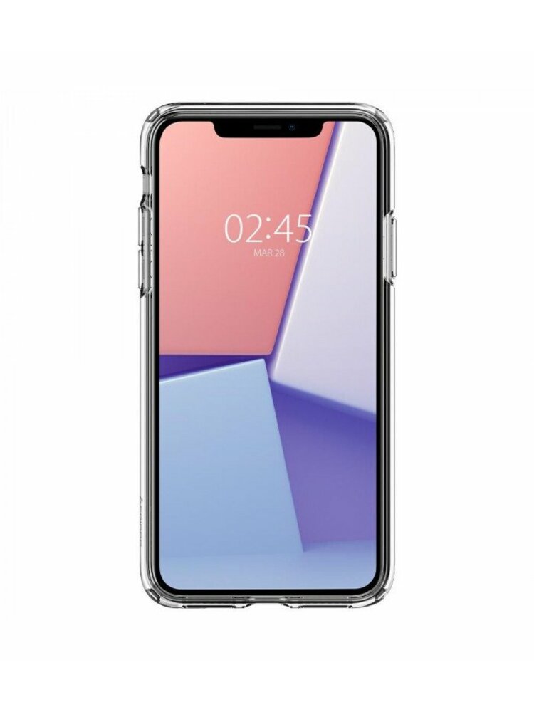 SPIGEN LIQUID CRYSTAL IPHONE 11 CRYSTAL CLEAR,  Dėklas telefonui iPhone 11