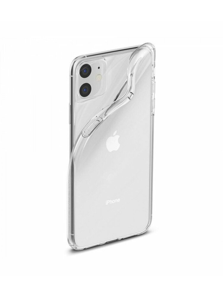 SPIGEN LIQUID CRYSTAL IPHONE 11 CRYSTAL CLEAR,  Dėklas telefonui iPhone 11