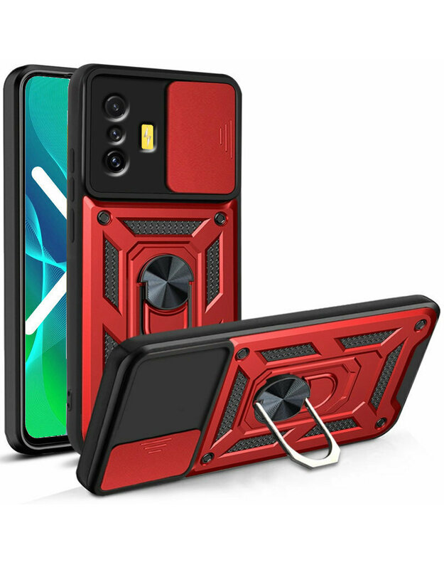 NOX Camera Slide for Xiaomi Poco F4 GT - Red