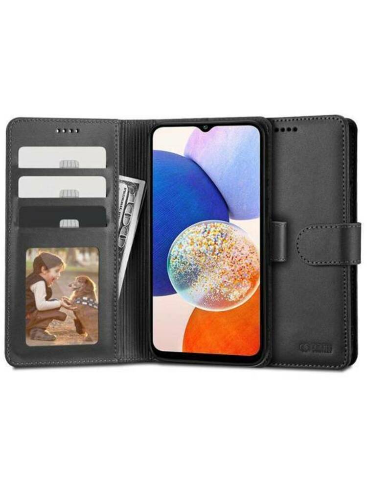 Dėklas SAMSUNG GALAXY A14 5G Tech-Protect Wallet juodas