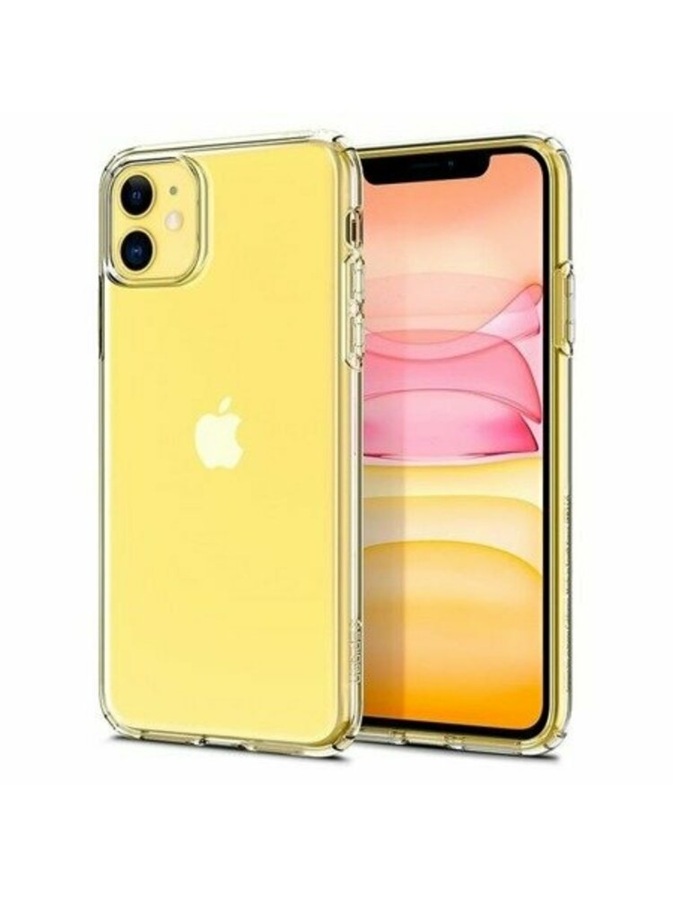 Iphone 11 nugarele skaidri spigen